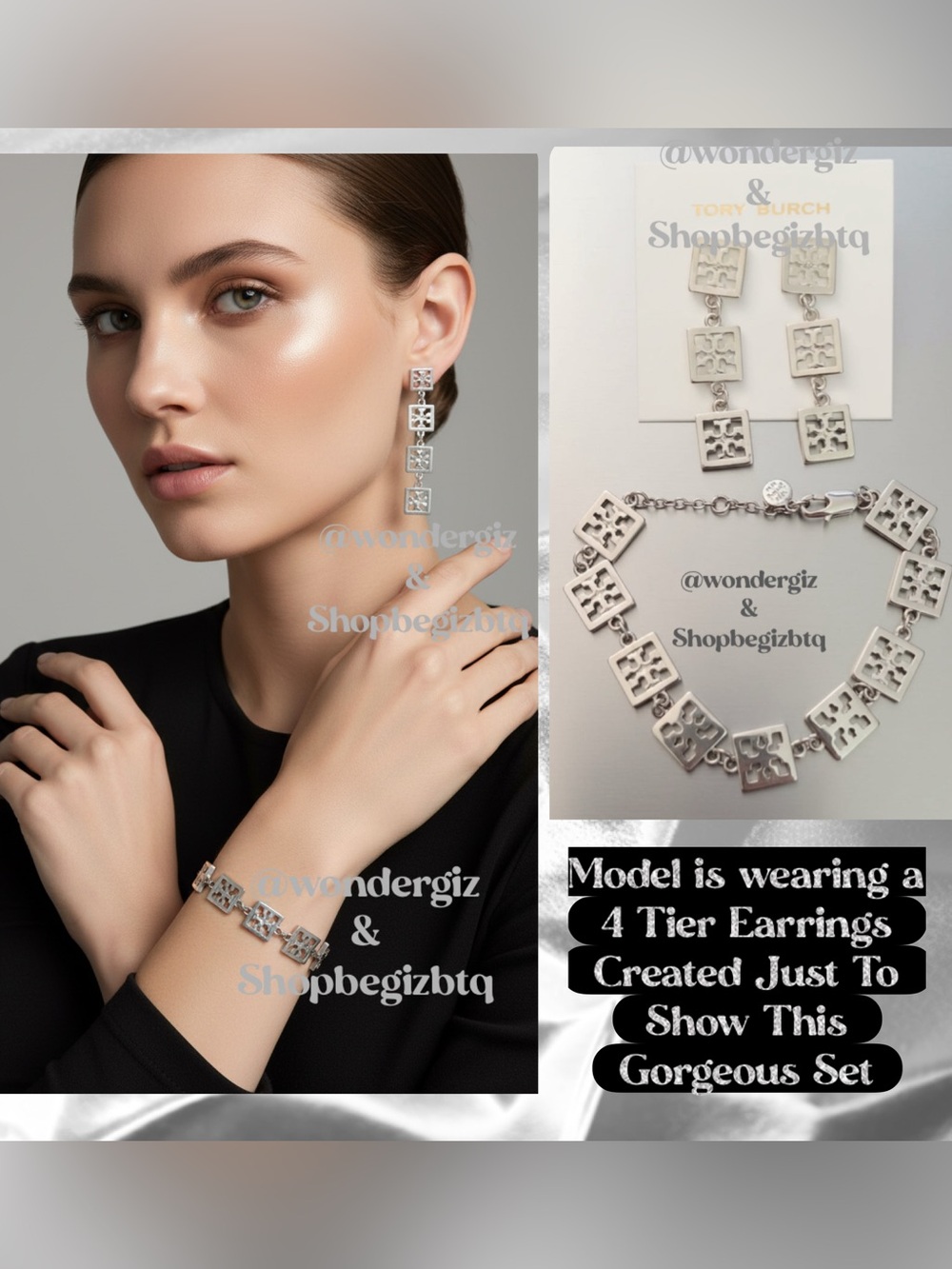 🔥🔥Authentic Bracelet & Earrings Set At Awesome Prices To Buy Now & Price Firm